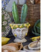 Pot de fleurs Limone jaune - D.16,5 x H.16 cm