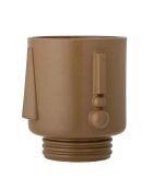 Vaso da fiori marrone Gu x im - L.20,5 x H.22,5 x L.20,5 cm