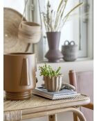 Vaso da fiori marrone Gu x im - L.20,5 x H.22,5 x L.20,5 cm