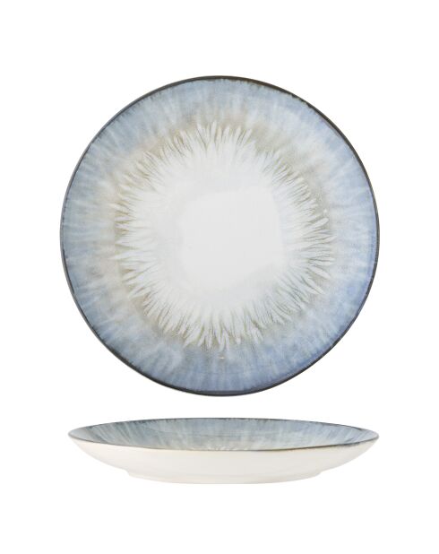 Plato azul Calen - D.27 x H.4 cm