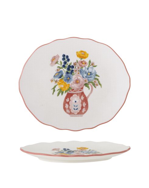 Plato multicolor Dorothy - L.20 x H.2 x L.17 cm