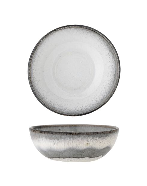 6 graue Schalen Paula - D.16 x H.5 cm