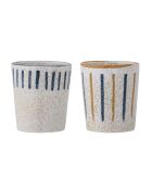 Tasse Lobelia bleue - D.8 x H.9 cm