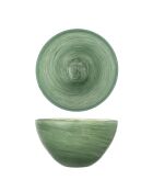 Esmaralda groene schaal - D.25 x H.14,5 cm