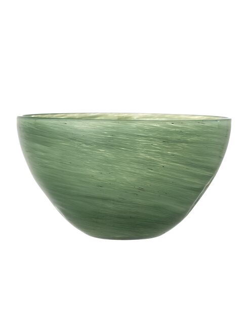 Grüne Schale Esmaralda - D.25 x H.14,5 cm