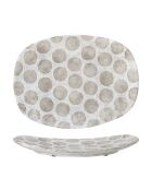 Plateau Felan blanc - L.42 x H.3,5 x l.32 cm