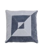 Kussen Aban blauw - L.45 x l.45 cm