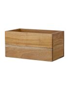 Boîte de rangement Solin nature - L.24 x H.12 x l.13 cm