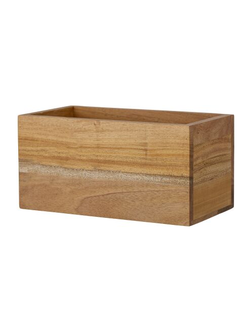 Boîte de rangement Solin nature - L.24 x H.12 x l.13 cm