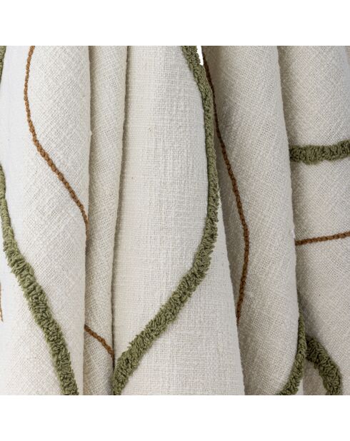 Mehrfarbiges Osasio Plaid - L.150 x L.130 cm