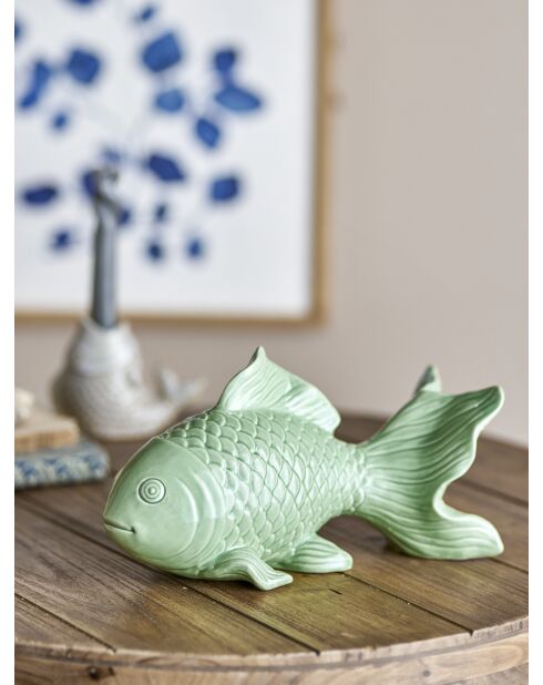 Décoration Sukey verte - L.27 x H.14 x l.11 cm