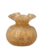Thebe orange Vase - D.12 x H.12 cm