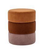 Pouf Bilbao orange - D.37 x H.45 cm