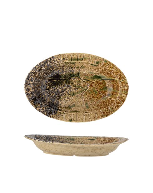 6 platos para servir Larken multicolores - L.26 x H.4,5 x l.17 cm