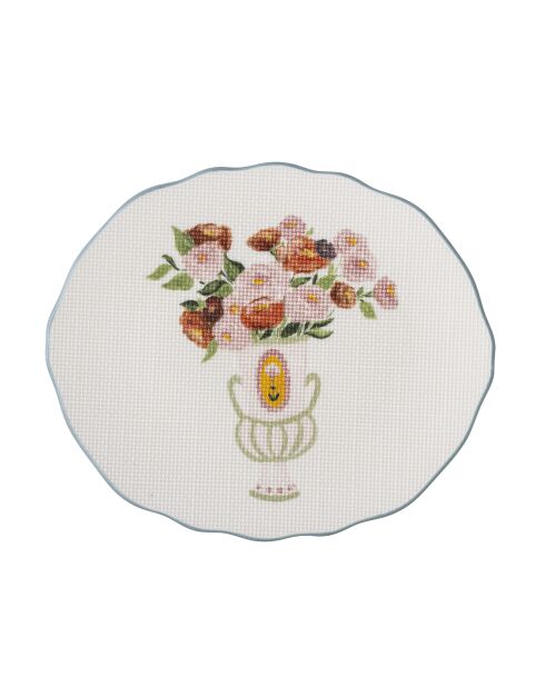 Plato multicolor Dorothy - L.20 x H.2 x L.17 cm