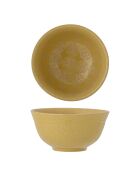 6 gelbe Marsala-Schalen - D.15 x H.7 cm