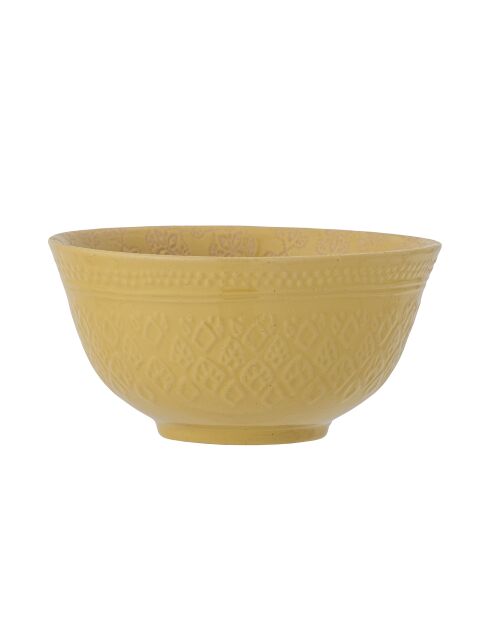 6 gelbe Marsala-Schalen - D.15 x H.7 cm