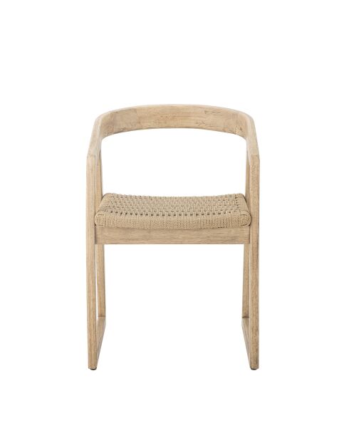 Sedia da pranzo Serrone nature - L.53 x H.76 x l.53 cm