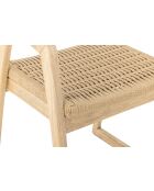 Sedia da pranzo Serrone nature - L.53 x H.76 x l.53 cm