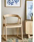 Sedia da pranzo Serrone nature - L.53 x H.76 x l.53 cm