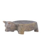 Cuenco marrón Vigo - L.12,5 x H.4,5 x l.8 cm