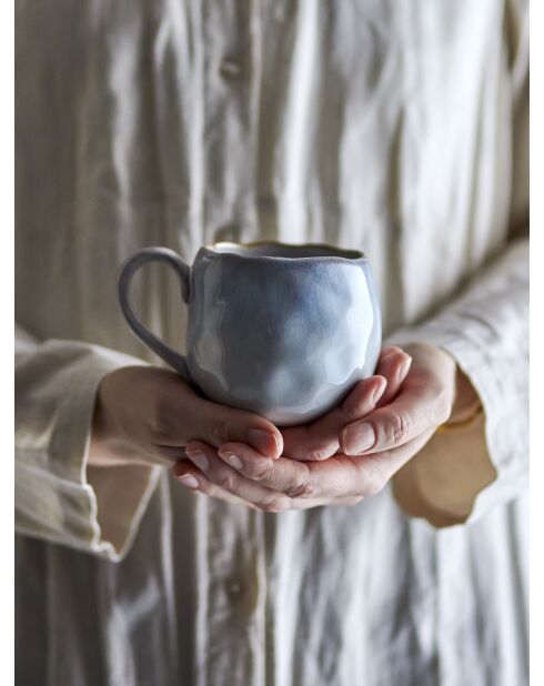 Tasse Estella bleue - D.9 x H.8 cm