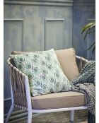 Cojín verde Adia - L.50 x L.50 cm