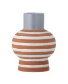 Mehrfarbige Vase Lindir - D.15 x H.19 cm
