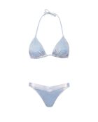 Top bikini a triangolo a sirena Bel Air