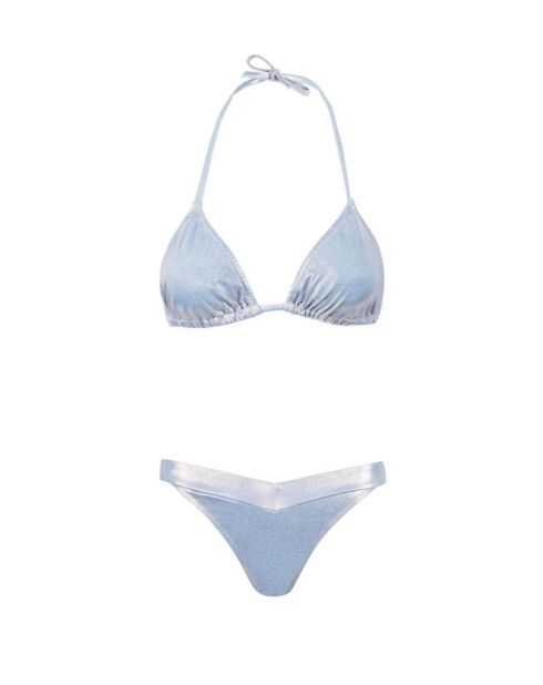 Top de bikini triangular con forma de sirena de Bel Air