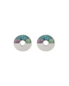Orecchini in argento Botanic rainbow