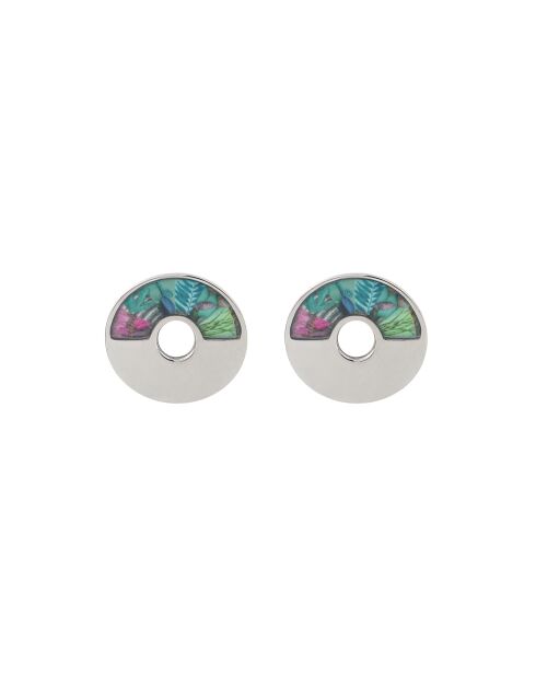 Orecchini in argento Botanic rainbow
