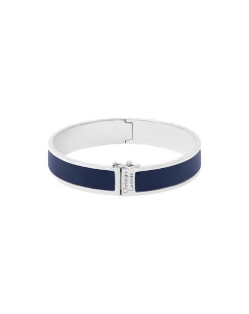 Bracelet manchette PAPIER argenté