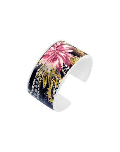 Ocean Bloom Armreif aus Silber