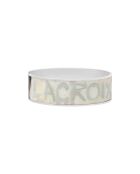 Bracelet manchette PAPIER argenté