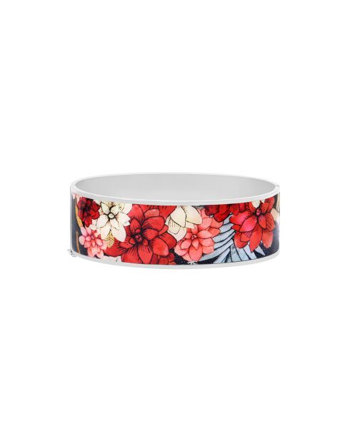 Bracelet manchette PAPIER argenté