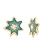 Boucles d'oreilles Couture dorées