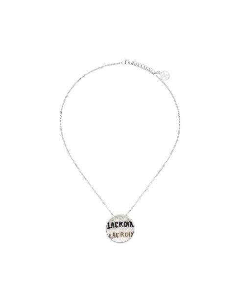 Collier PAPIER argenté