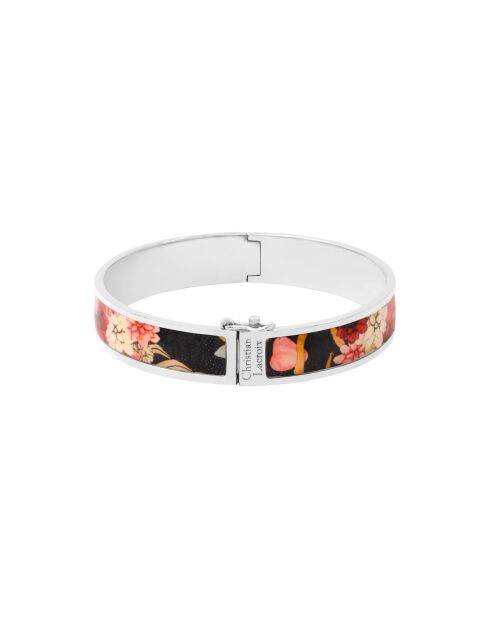 Bracelet manchette PAPIER argenté