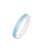 Bracelet manchette PAPIER argenté