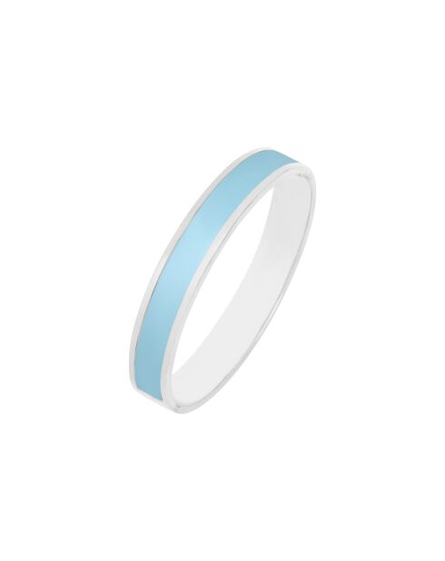 Bracelet manchette PAPIER argenté