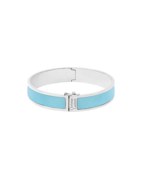 Bracelet manchette PAPIER argenté