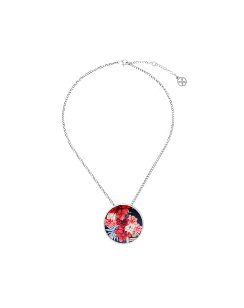 Collier PAPIER argenté