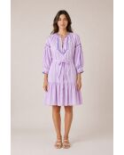Abito Chanez color malva