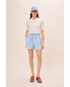 Pantaloncini blu cielo Beny