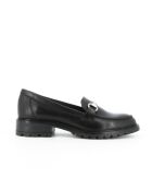 Mocassins Upi 2 en cuir noirs