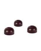 Candelieri 3 Lums in faggio massello modello piccolo wine berry - 3,5x6x6 cm