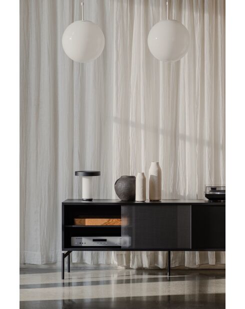 Mueble de TV Met Black Volcano - 60x160x42 cm