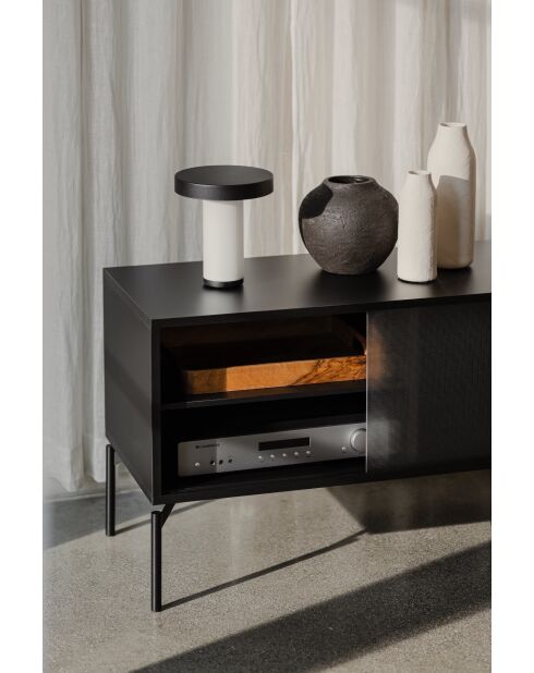 Mueble de TV Met Black Volcano - 60x160x42 cm