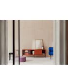 Meuble TV Met rose terracotta - 60x160x42 cm